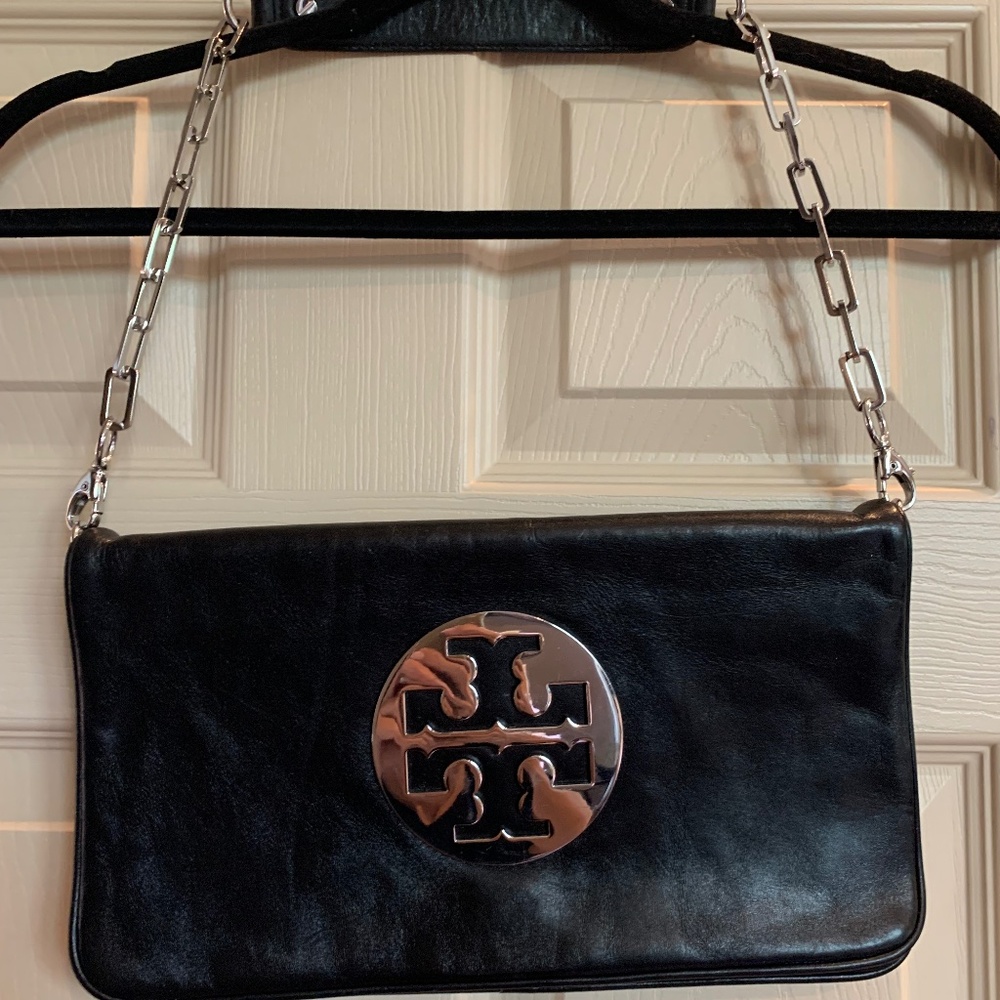 Tory Burch Black Leather Handbag